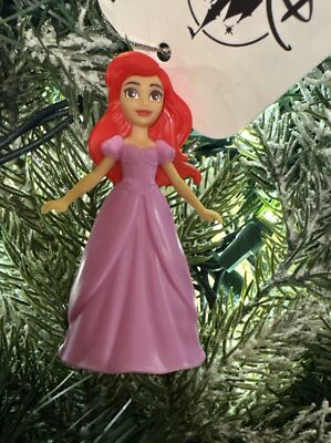 2025 Disney Ariel Pink Ball Dress Gown Christmas Ornament The Little Mermaid  New | eBay