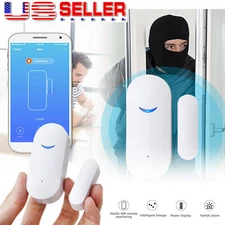 Wireless Wifi Security Alarm Sensor System Home Window Door Burglar Alexa Google