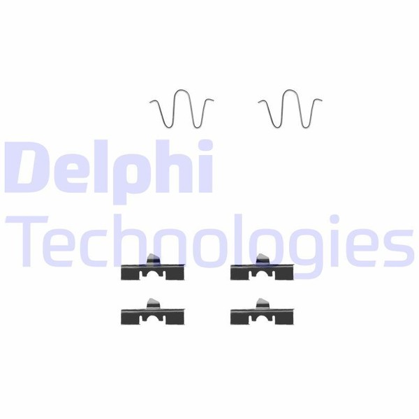 Delphi LX0231 ZubehöRsatz, Scheibenbremsbelag FüR Daihatsu Mazda Suzuki-image