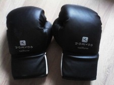 Gants de Boxe Domyos Oxylane Boxing gloves Punching ball sac frappe