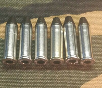 #ad #ad 38 SPECIAL SNAP CAPS SET OF 6 BLACK AND NICKEL REAL 125gr WEIGHT $9.45