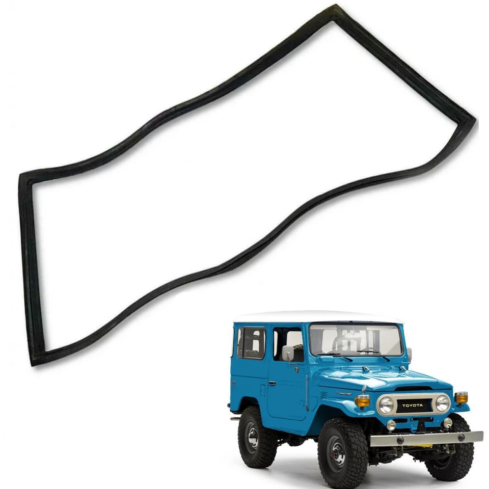 Sello de goma para parabrisas delantero Toyota Land Cruiser FJ40 BJ42 FJ42 1965-1984 Foto 2 de 4