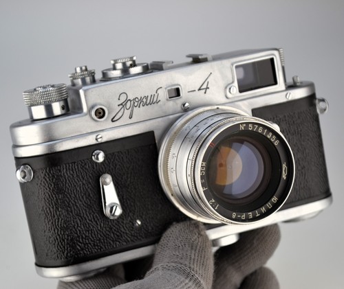 FULLY SERVICED! 1957 ZORKI 4 YOUTH FESTIVAL RF CAMERA + JUPITER-8 lens FULL SET - Picture 10 of 12