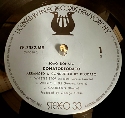 Joao Donato Arranged And Conducted By Deodato Joao Donato | eBay