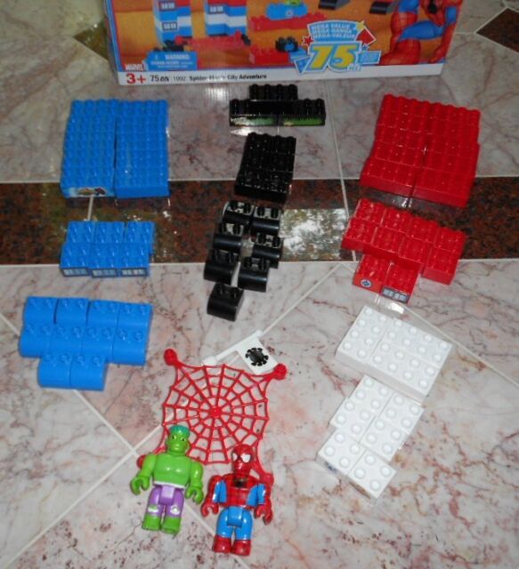 Retired Mega Bloks Spider-Man & Friends City Adventure Building Set #1992 | eBay