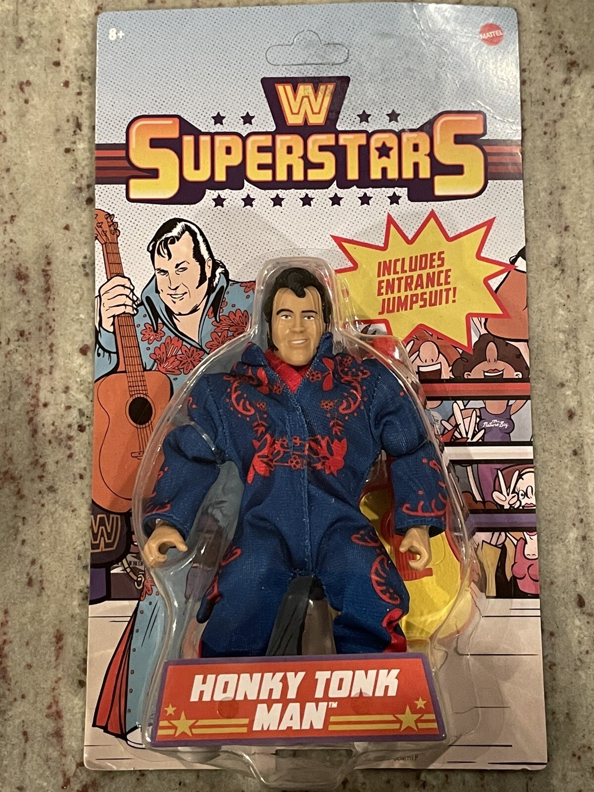 figurine de catch wwe. The honky tonk man