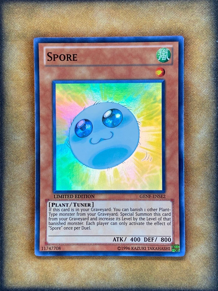 Yugioh Spore GENF-ENSE2 Super Rare Limited Edition LP | eBay Yugioh Spore GENF-ENSE2 Super Rare Limited Edition LP | eBay