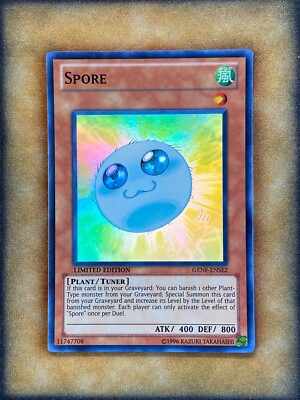 Yugioh Spore GENF-ENSE2 Super Rare Limited Edition LP