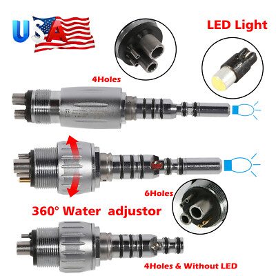 For KaV MULTIflex Coupler 4/6Hole Coupling Dental Fiber Optic Turbine Handpiece