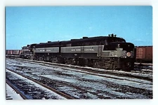 New York Central Railroad 1096 Classic Alco Freight Cab Locomotive VTG Postcard