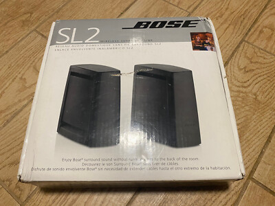 Bose SL2 Main /Stereo Speakers In Open box Bose wireless set for