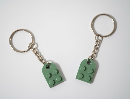 COMPLETE HEART SET PIECE KEYCHAIN MADE OF LEGO® BRICKS / COUPLE ANNIVERSARY GIFT - Bild 10 von 32