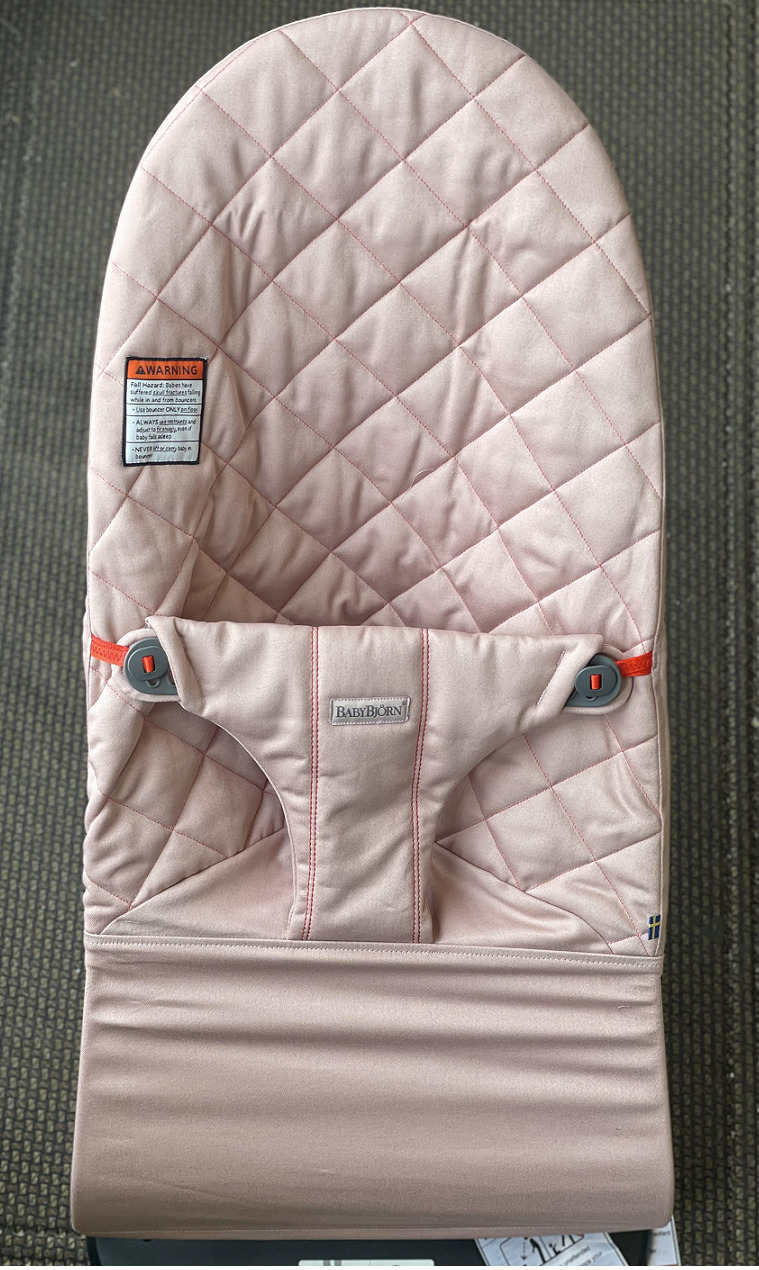 BABY BJORN BOUNCER BLISS COTTON BABYBJORN OLD ROSE PINK