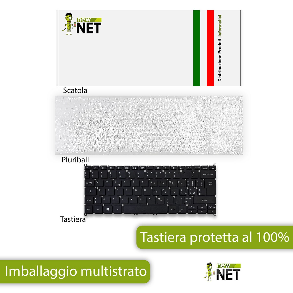 Tastiera Italiana NO frame ACER Swift 3 SF314-55G SF314-56 SF314-56G SF314-58G Tastiera Italiana NO frame ACER Swift 3 SF314-55G SF314-56 SF314-56G SF314-58G