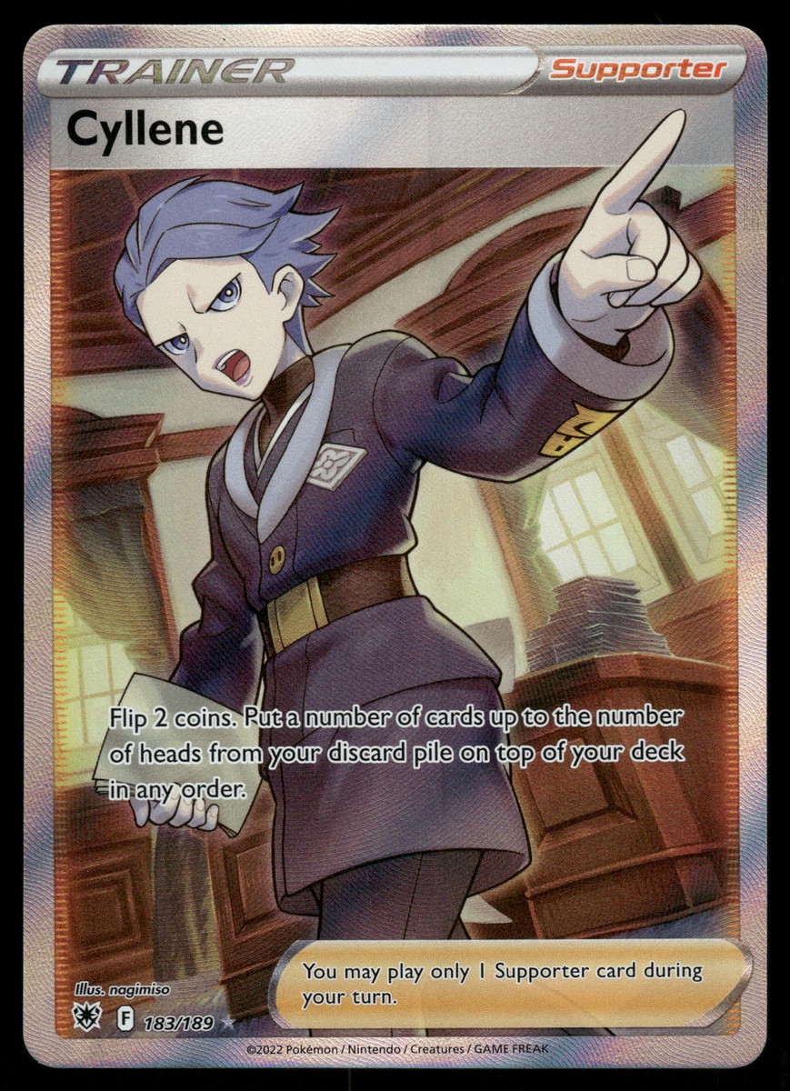 Cyllene (Full Art) NM 183/189 SWSH10: Astral Radiance Pokemon Card