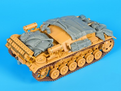 1/35 Resin Deck Stowage for German Stug-III NO PHOTO ETCH Unpainted QJ077 - 第 1/4 張圖片
