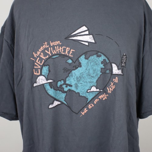 T-shirt grafica Live Outside The Limits donna 3XL I Haven't Been Everywhere - Foto 3 di 4