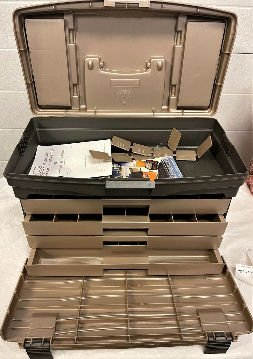 SOLD Plano 777 Fishing Tackle Boxes Two Drawer PRICE