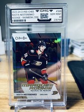 2023-24 O-Pee-Chee Nikita Nesterenko Rookie Rainbow /350 GMG Graded 10 Gem 💎