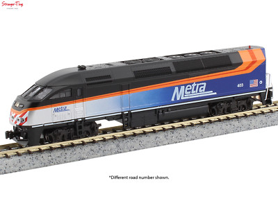 Kato MP36PH EMD Chicago Metra 424 Maßstab 1:160, Spur N