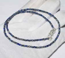 Lapislazzuli Collana con Perline Argento Sterling Compleanno Anniversario Regalo