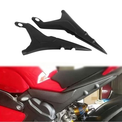 100% Carbon Fiber Seat Side Subframe Cover For Ducati Streetfighter V4 2020-2024