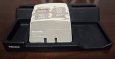 Vintage Rolodex Desk Organizer, Black DO250, Blank Cards USA