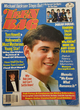 Teen Bag Magazine August 1984 Tom Howell~Michael Jackson~Rob Lowe~MTV~1980s