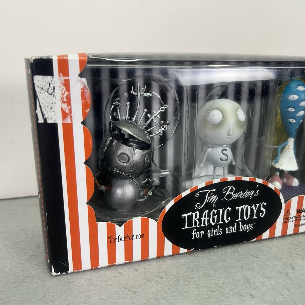 Tim Burton's Tragic Toys Stain Boy Set 1 Dark Horse Deluxe for