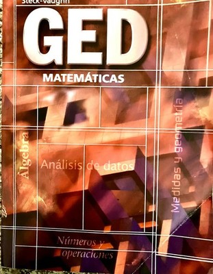GED Mathematics Paperback Steck-Vaughn Staff - GOOD