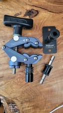 Triad Orbit 9.solutions  iO-GC grip clamp, iO-WSP mount, and iO_HMM coupler head