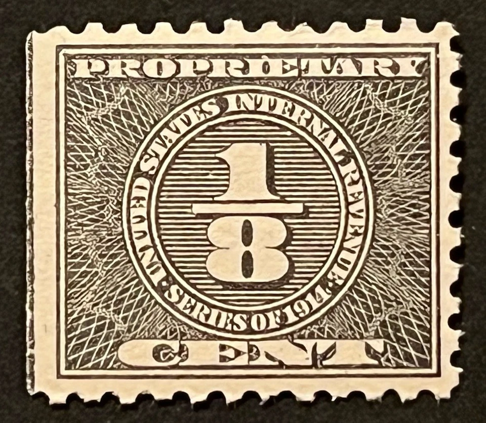 Travelstamps: US Proprietary Stamps Scott #RB32 - 1/8 Cent - Mint MNH OG - Image 2 of 4