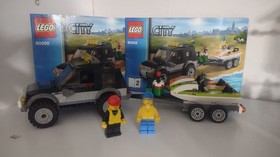 Lego City SUV With Watercraft 60058 Fully Complete Excellent Shape