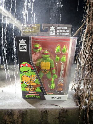 BST AXN TEENAGE MUTANT NINJA TURTLES TMNT ANIMATED RAPHAEL MIB