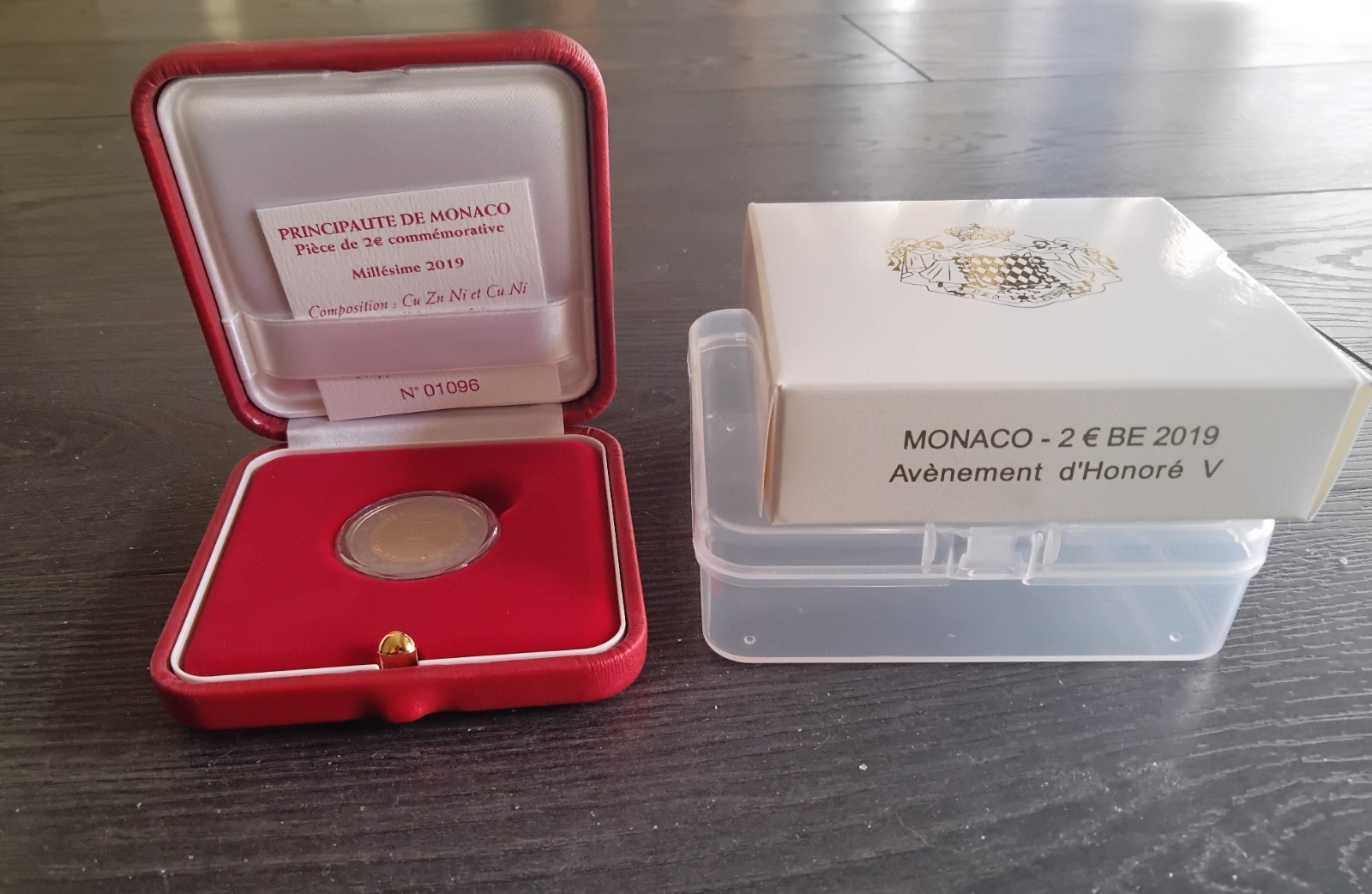 Pièce 2 euro MONACO 2019 / Prince HONORÉ V