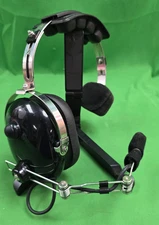 Rugged H15 Over The Head Single Side Two Way Radio Headset TESTED (E1)