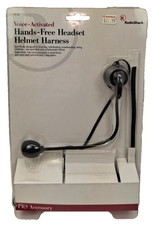 RadioShack 19-321 Voice Activated Hands Free Headset Helmet Harness New Sealed