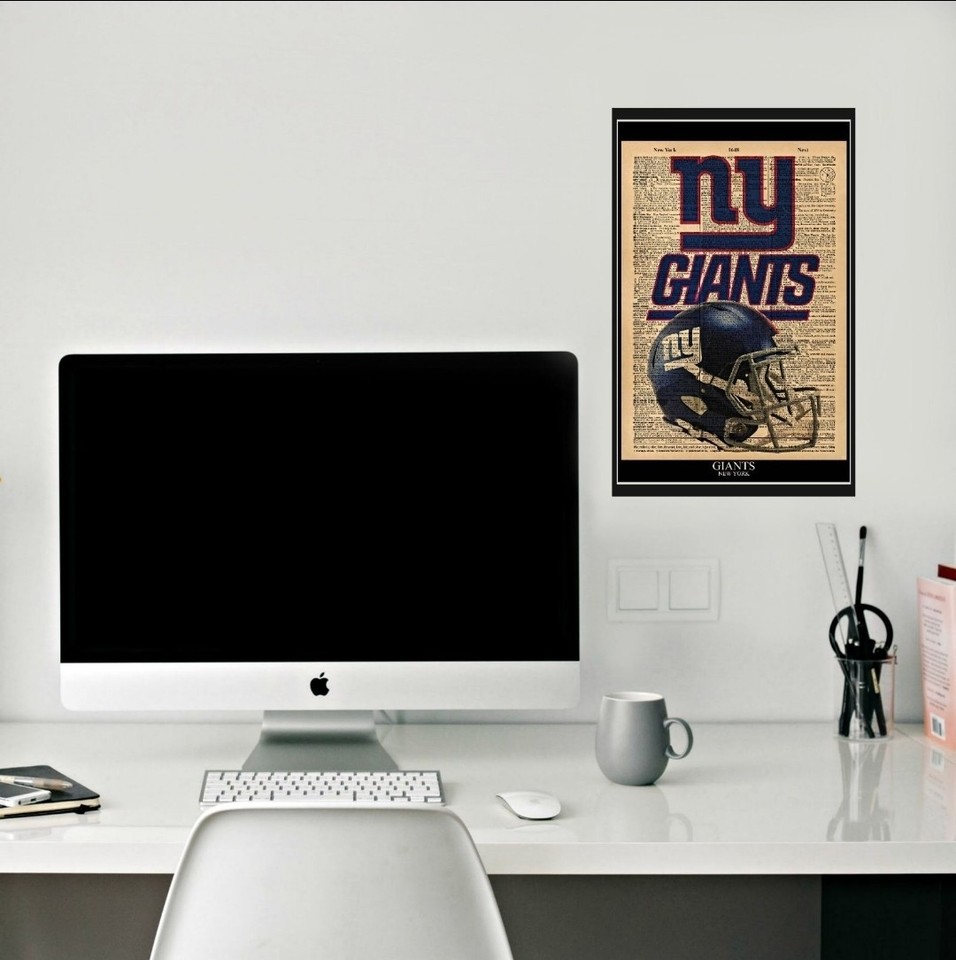 New York Giants NFL team Art print / Poster Vintage Dictionary — free download