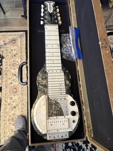 Alkire EHARP 10 String Lap Steel Guitar W/OHSC