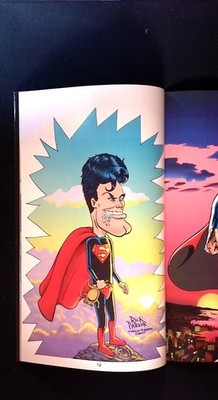 Superman The Man of Steel Gallery #1, DC, 1995 Rick Parker Beavis style Superman