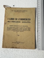I LIBRI DI COMMERCIO CERELLA CORTE D’APPELLO TRIESTE 1929 VECCHIO LIBRETTO