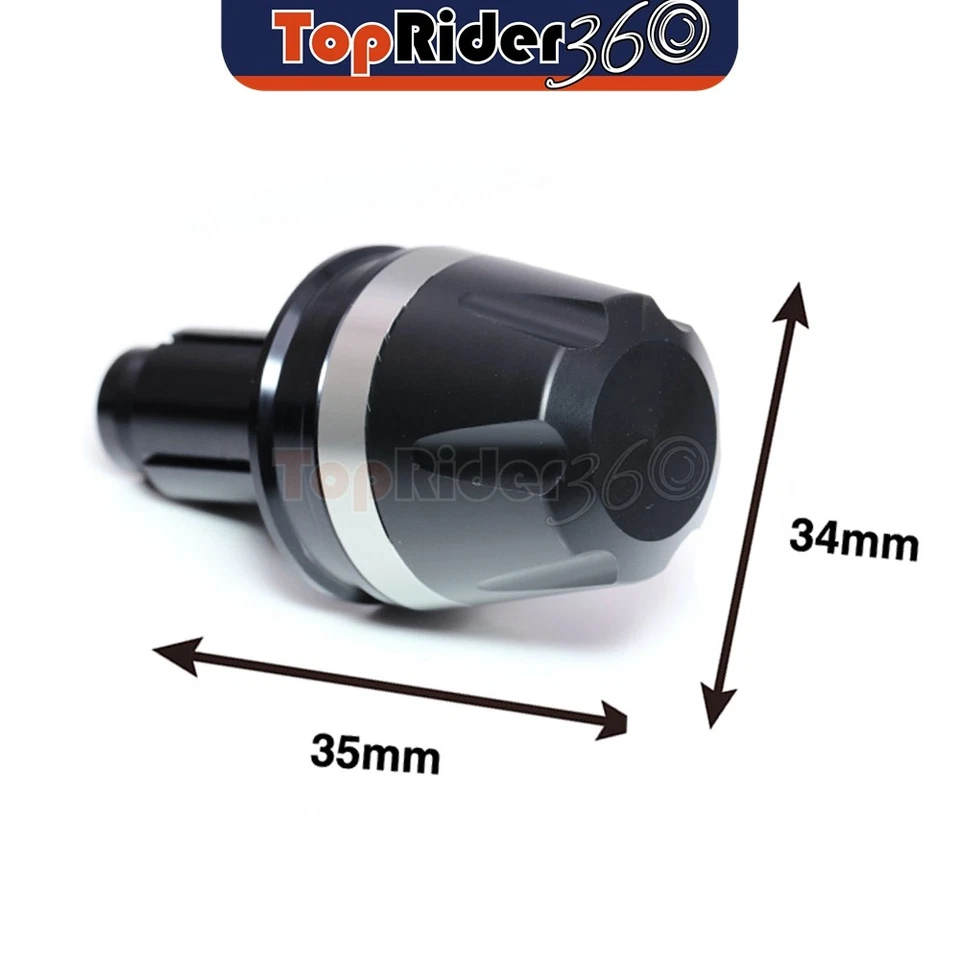 Deslizadores de extremo de barra CNC de titanio MOIRE para Yamaha MT-09 FZ-09 13-20 19 18 17 16 15 Foto 4 de 4