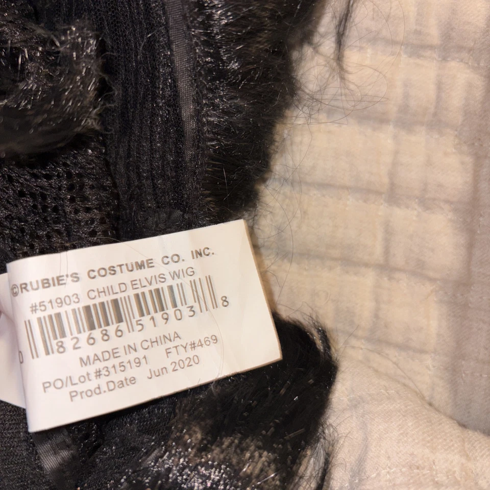 Peluca infantil Elvis Rockabilly Disfraces Rubíes Foto 4 de 4