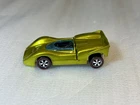 Hot Wheels Redline McLaren M6A Yellow lime Restored Car 1969 READ