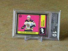 DAVID PASTRNAK 2018-2019 UD OPC RÉTRO BLACK ( #/100 ) MBG 10 ( PRISTINE )