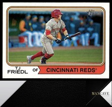 2023 Topps Heritage #687 TJ Friedl Cincinnati Reds
