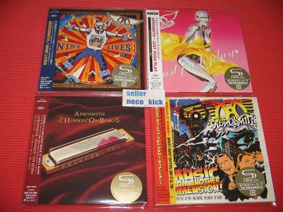6WT AEROSMITH 2025 JAPAN 4 MINI LP SHM CD SET NINE LIVES | eBay