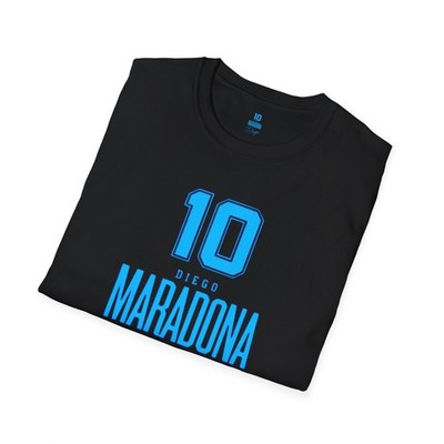 T-Shirt Diego Armando Maradona M10 Dios PIBE DE ORO NAPOLI CHI AMA NON DIMENTICA
