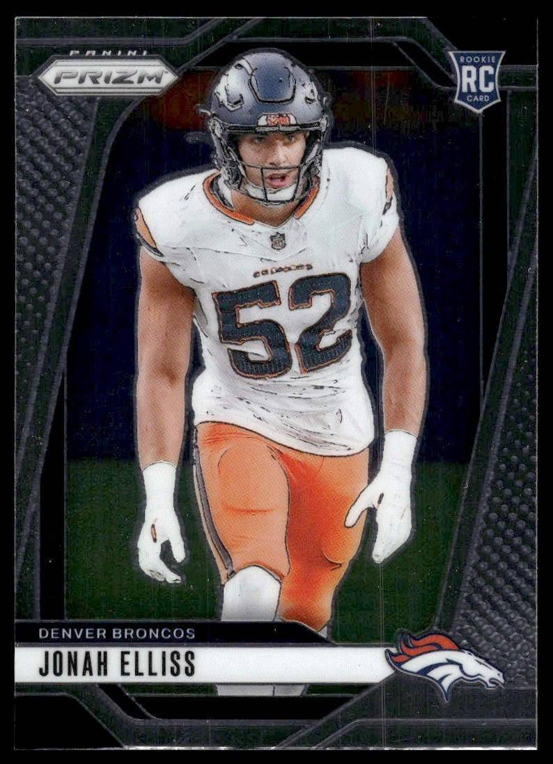 2024 Panini Prizm #356 Jonah Elliss RC Denver Broncos