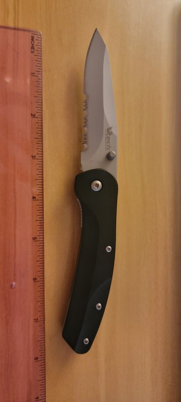VTech Venom Liner Locking Folder Spear Point Combo Edge Blade - VT12011-Discont